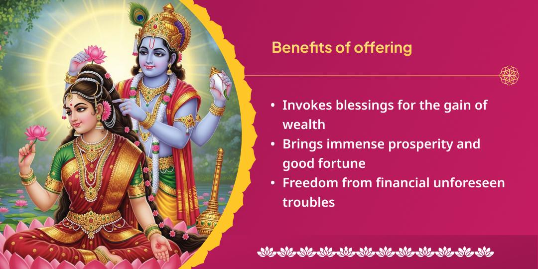 Saphala Ekadashi Lakshmi Narayan 2 Temple Chadhava, Aaradhana & Aarti