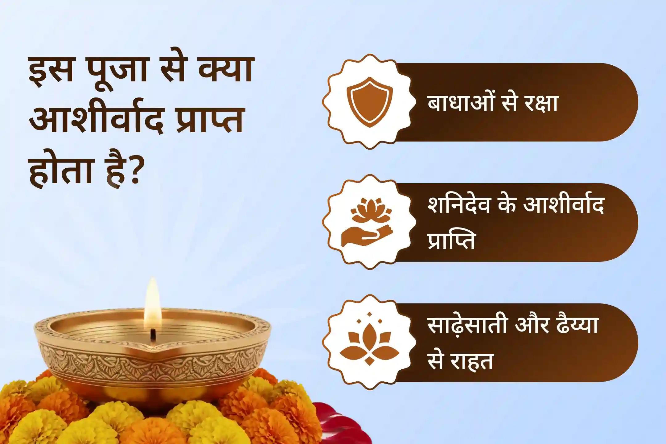 🔱 क्या आपकी कुंडली में शनि साढ़ेसाती चल रही है? यह शनि साढ़ेसाती पीड़ा शांति महापूजा शनि के प्रभाव को शांत करने के लिए की जाती है 🔱