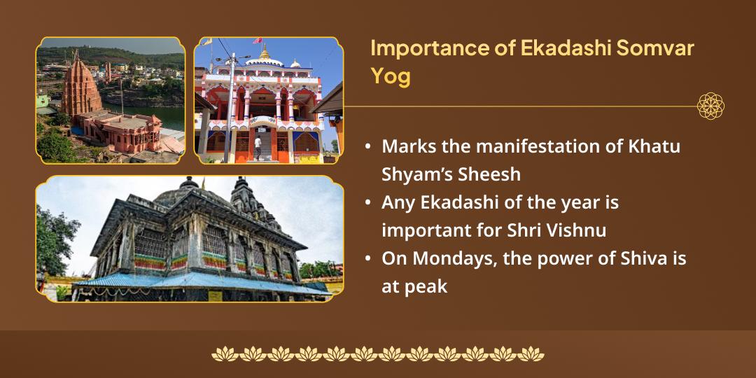Saphala Ekadashi Somvar Yog Shiv, Vishnu & Khatu Trishakti Chadhava