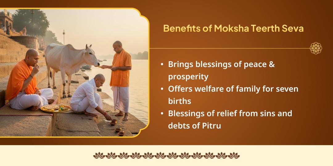 Saphala Ekadashi Vishnu 4 Moksha Teerth Deepdaan, Brahmin & Gau Seva