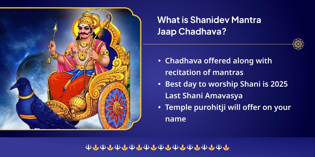 2025 Last Shani Amavasya Shani Shanti Navgrah Mantra Jaap Chadhava