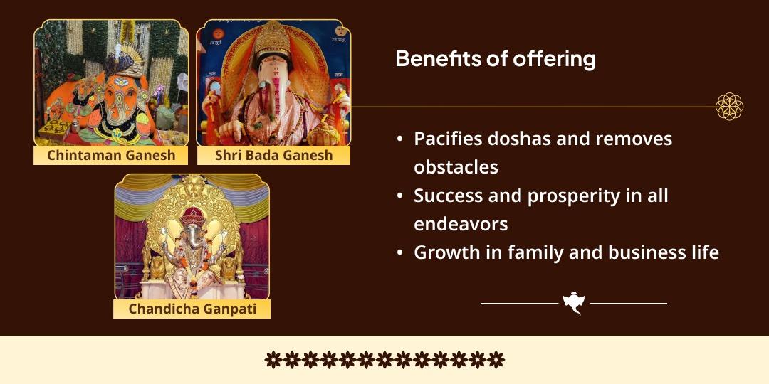 Vinayak Chaturthi Vighna Vinashak Ganpati 3 Temple Chadhava