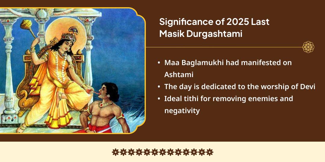 2025 Last Masik Durgashtami Asht Mahavidya Maa Baglamukhi Chadhava and Hawan Aahuti