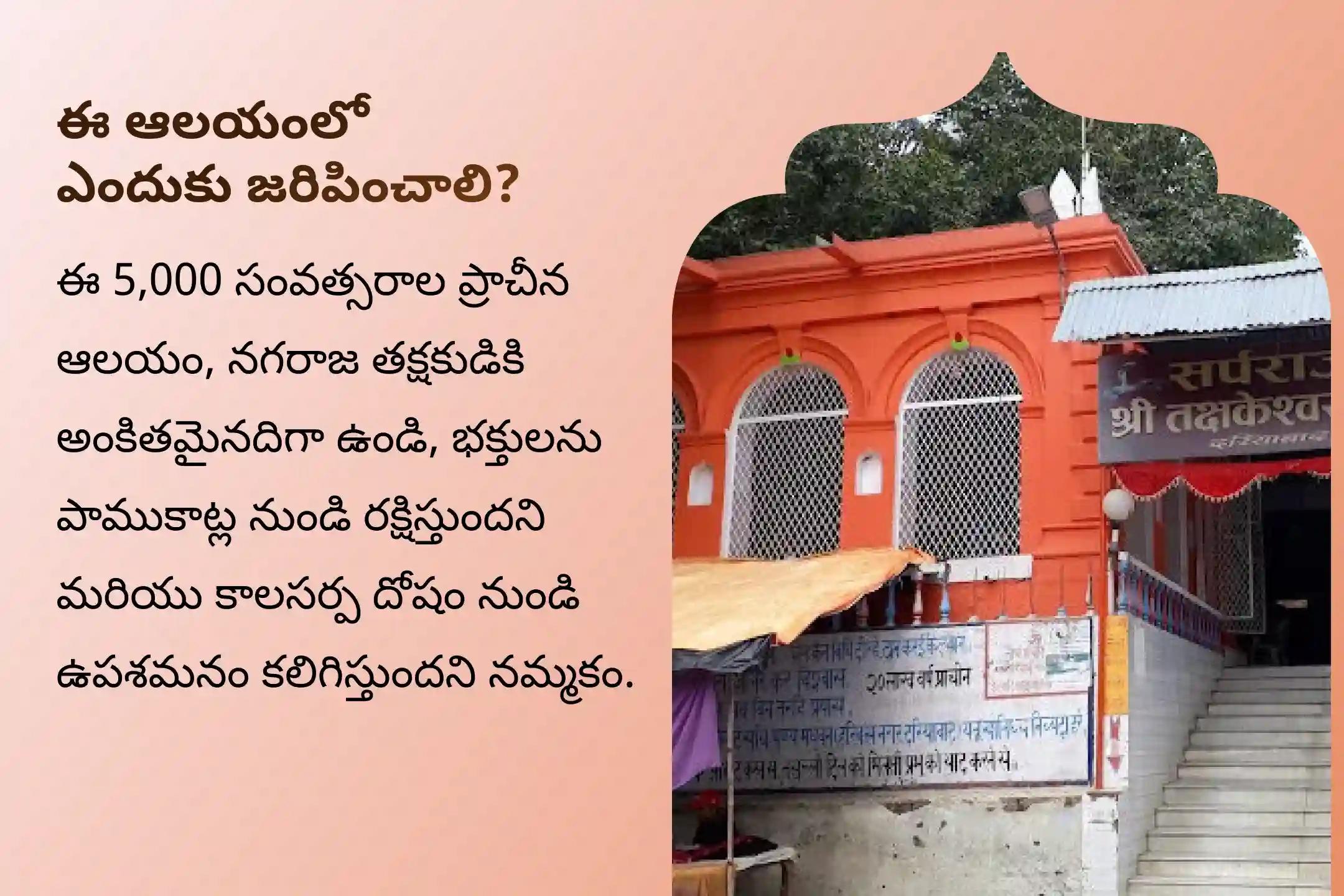 వివాహ సమస్యలు లేదా ఇతర కర్మ సంబంధిత భారాల నుంచి విముక్తి పొందేందుకు, రాహు నక్షత్ర కాల సర్ప దోష ప్రత్యేక కాలసర్ప దోష శాంతి పూజలో పాల్గొనండి.