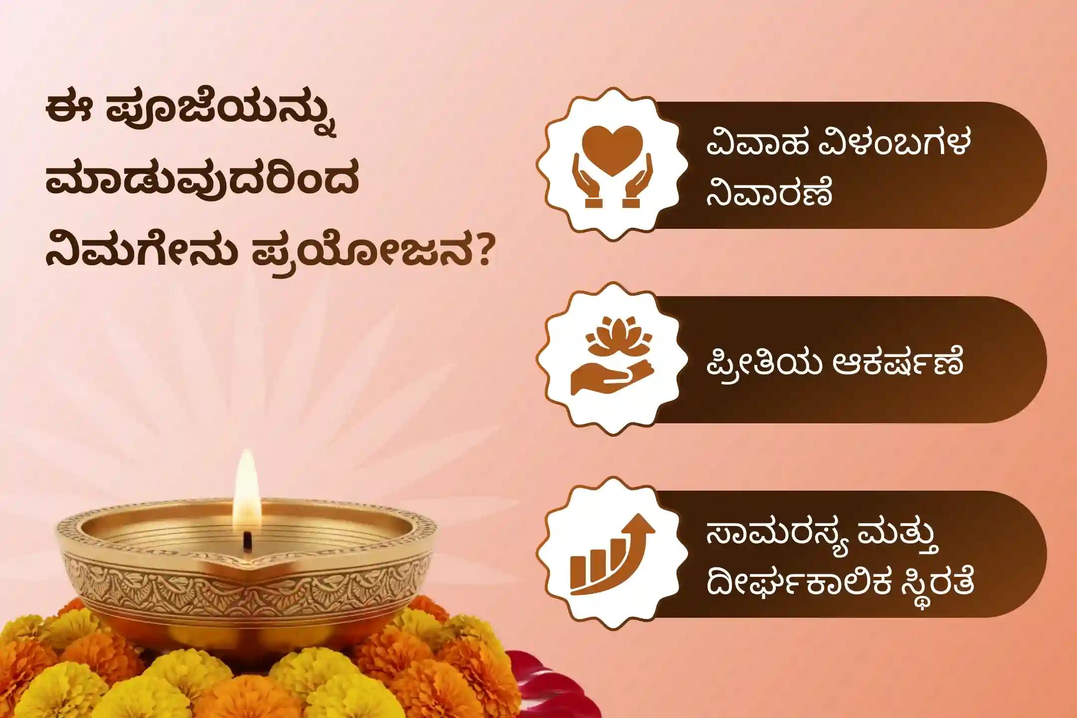 ಕುಜ ದೋಷದಿಂದ ಪರಿಹಾರದೊಂದಿಗೆ ವಿವಾಹದಲ್ಲಿನ ವಿಳಂಬವನ್ನು ನಿವಾರಿಸಲು, ಈ ಮಂಗಳ ವರ್ಷದಲ್ಲಿ ಅತಿ ದೊಡ್ಡ ಮಂಗಳ ದೇವಾಲಯದಲ್ಲಿ ನಡೆಯುವ 9 ದಿನಗಳ ಕುಜ ದೋಷ ವಿಶೇಷ ಜಪದಲ್ಲಿ ಪಾಲ್ಗೊಳ್ಳಿ.