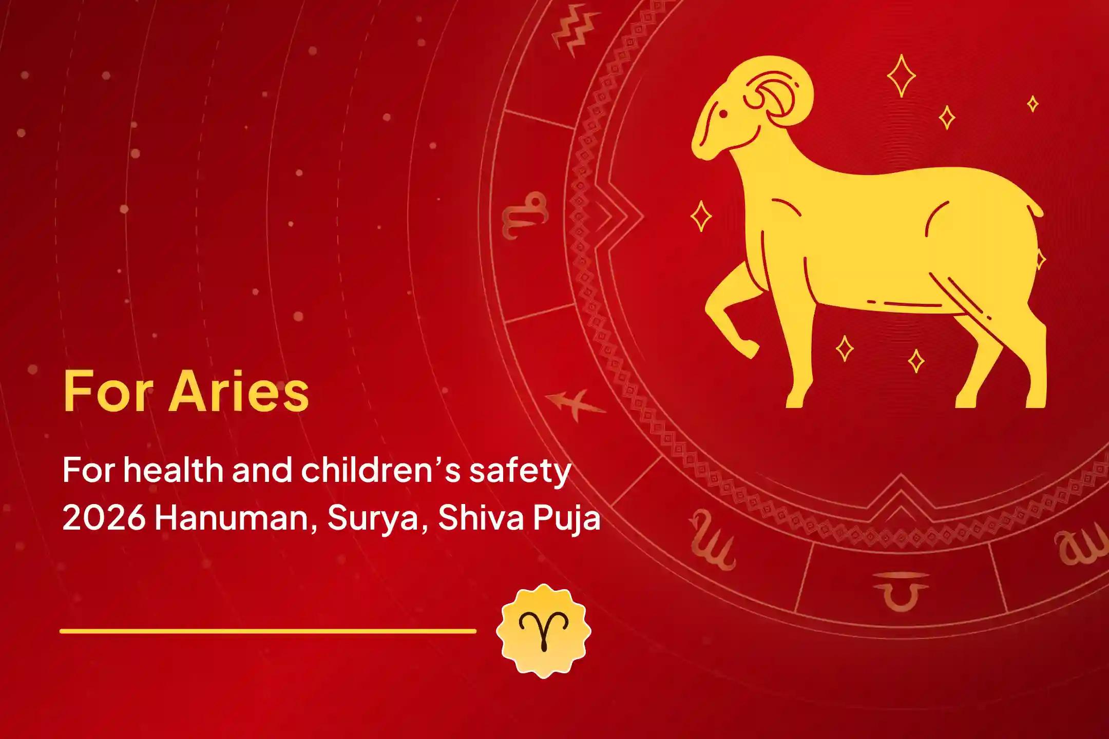 📿 A special Hanuman, Surya, Shiva combined Mahapuja is being organized in the sacred city of Kashi to ensure that the year 2026 becomes happier and more fulfilling for Aries natives. 📿