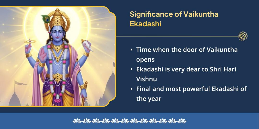 Vaikuntha Ekadashi Vishnu Sahasranam, Chadhava, Abhishek, Sudarshan Chakra & Tulsi Pujan