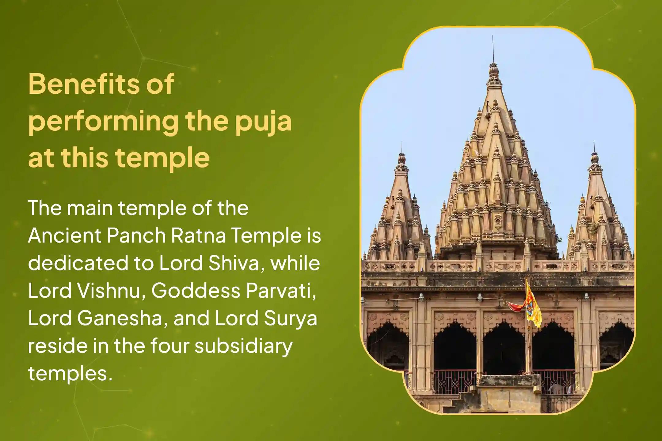 To prevent any potential health-related problems and to get rid of the habit of procrastination, arrange the combined combo puja of Maa Durga, Shiva, and Hanuman at the famous ancient Panch Ratna Temple of Kashi. ✨💫🙏