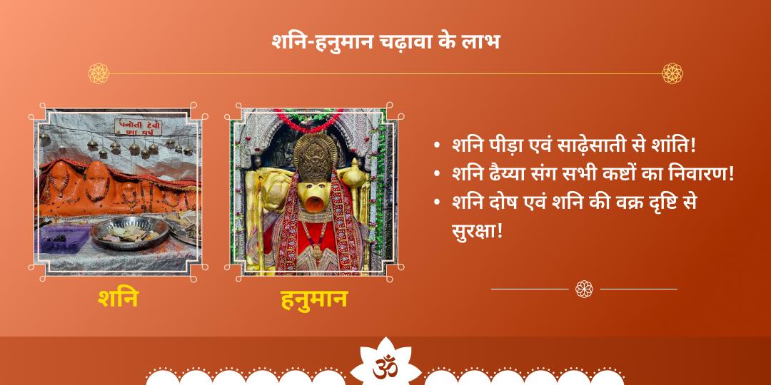 शनिवार शनिदेव हाथला एवं नरसिंह हनुमान द्विमंदिर चढ़ावा