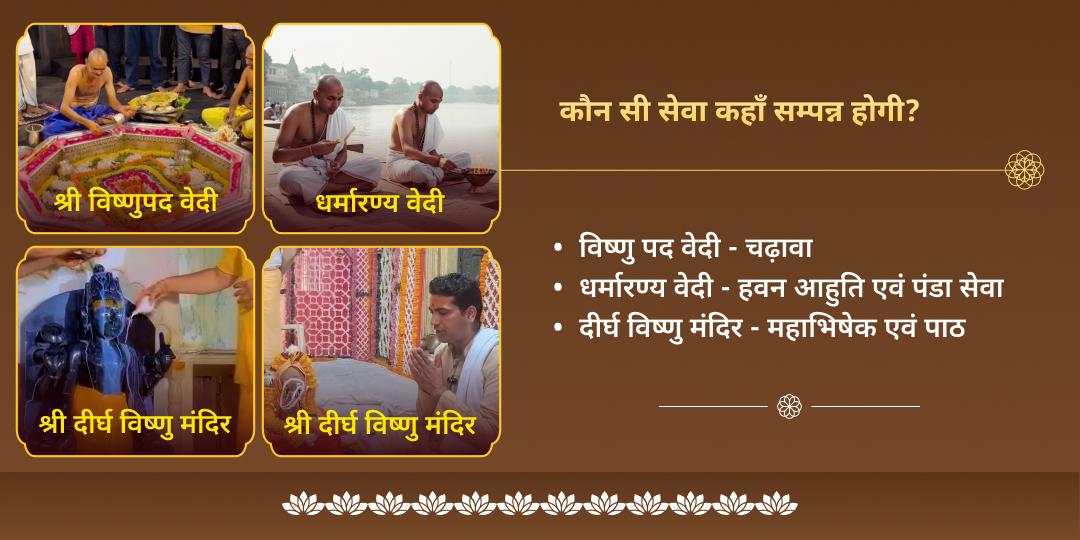 वैकुंठ एकादशी श्री हरि विष्णु संपूर्ण आराधना चढ़ावा, हवन, अभिषेक, पाठ एवं पंडा सेवा 