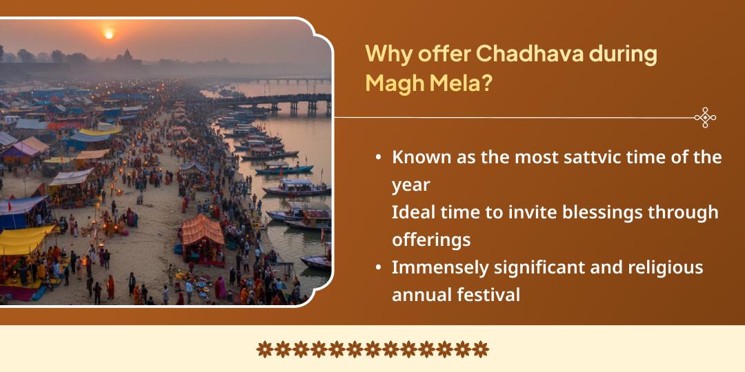Magh Mela 6 Shahi Snan Tithi Triveni Sangam Chadhava Sankalp