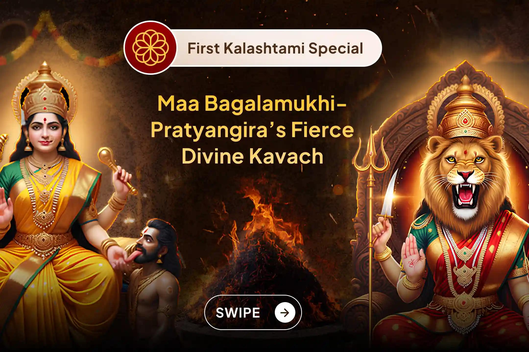 The first Kalashtami of 2026 opens a powerful gateway to invoke Mahavidya Agni Raksha - a rare opportunity to begin the year protected, strengthened, and surrounded by divine kavach energy 🌺