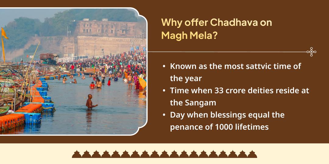 Magh Mela 2026 Triveni Sangam Chadhava