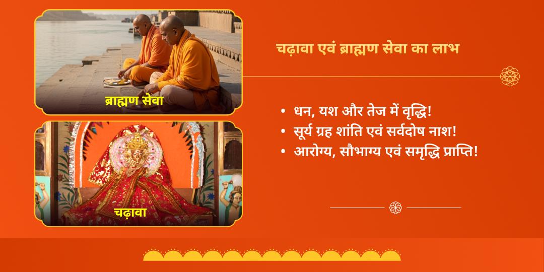 सूर्य वर्ष 2026 प्रथम रविवार चढ़ावा एवं सेवा