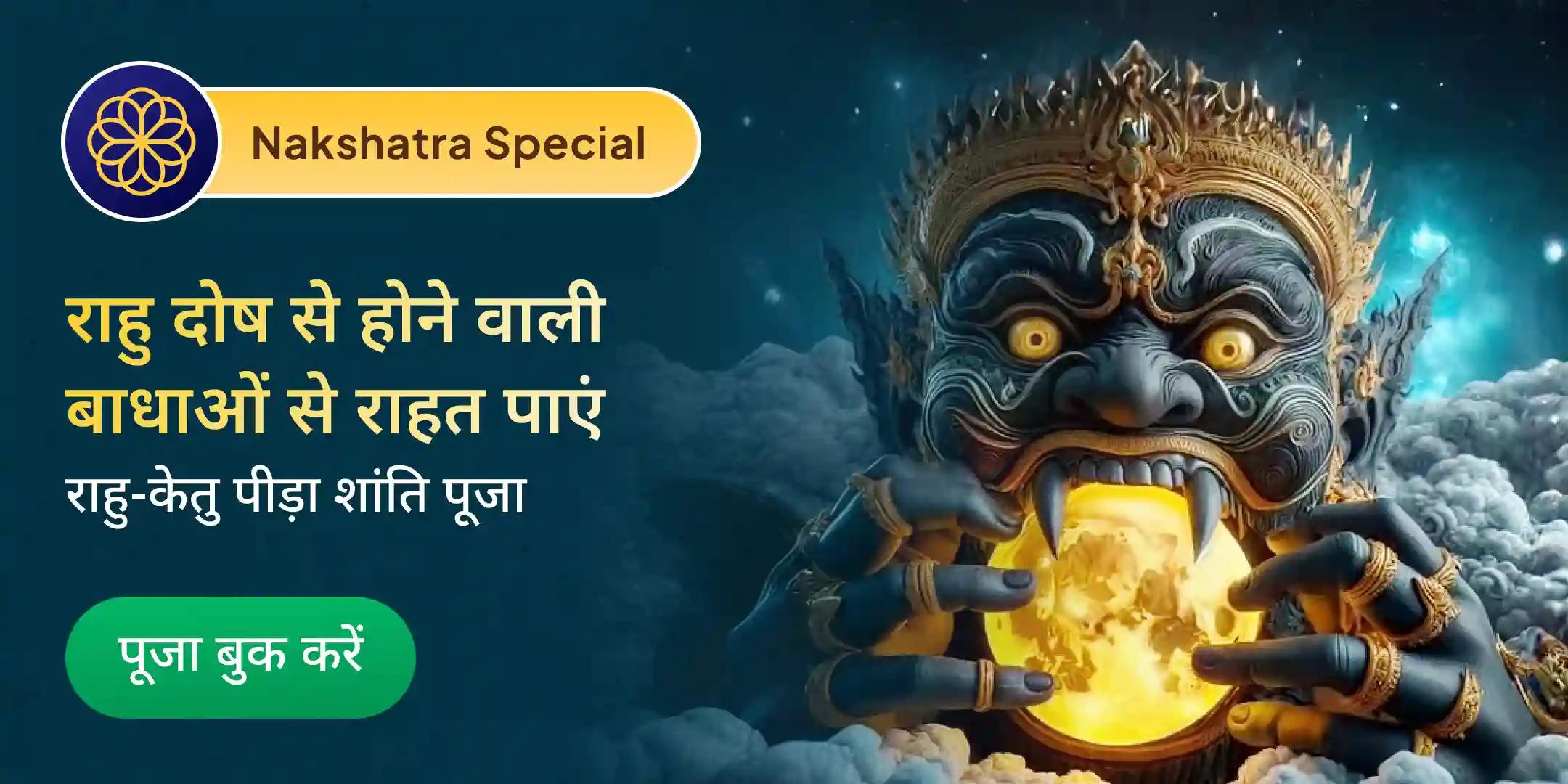 राहु-केतु पीड़ा शांति पूजा और शिव रुद्राभिषेक