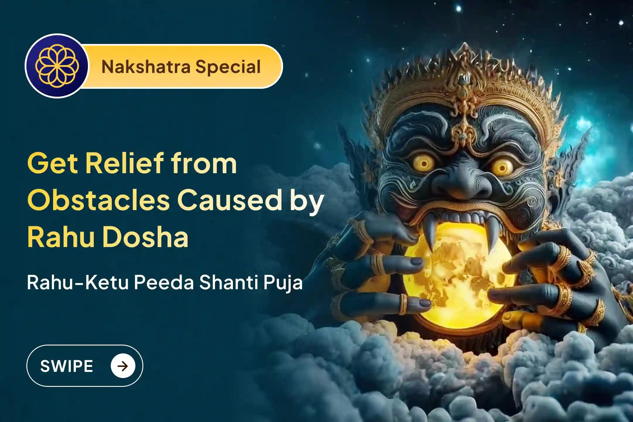 🌑 Get Blessing for Better Decision Making Perform Special Rahu-Ketu Puja for Mental Peace. 