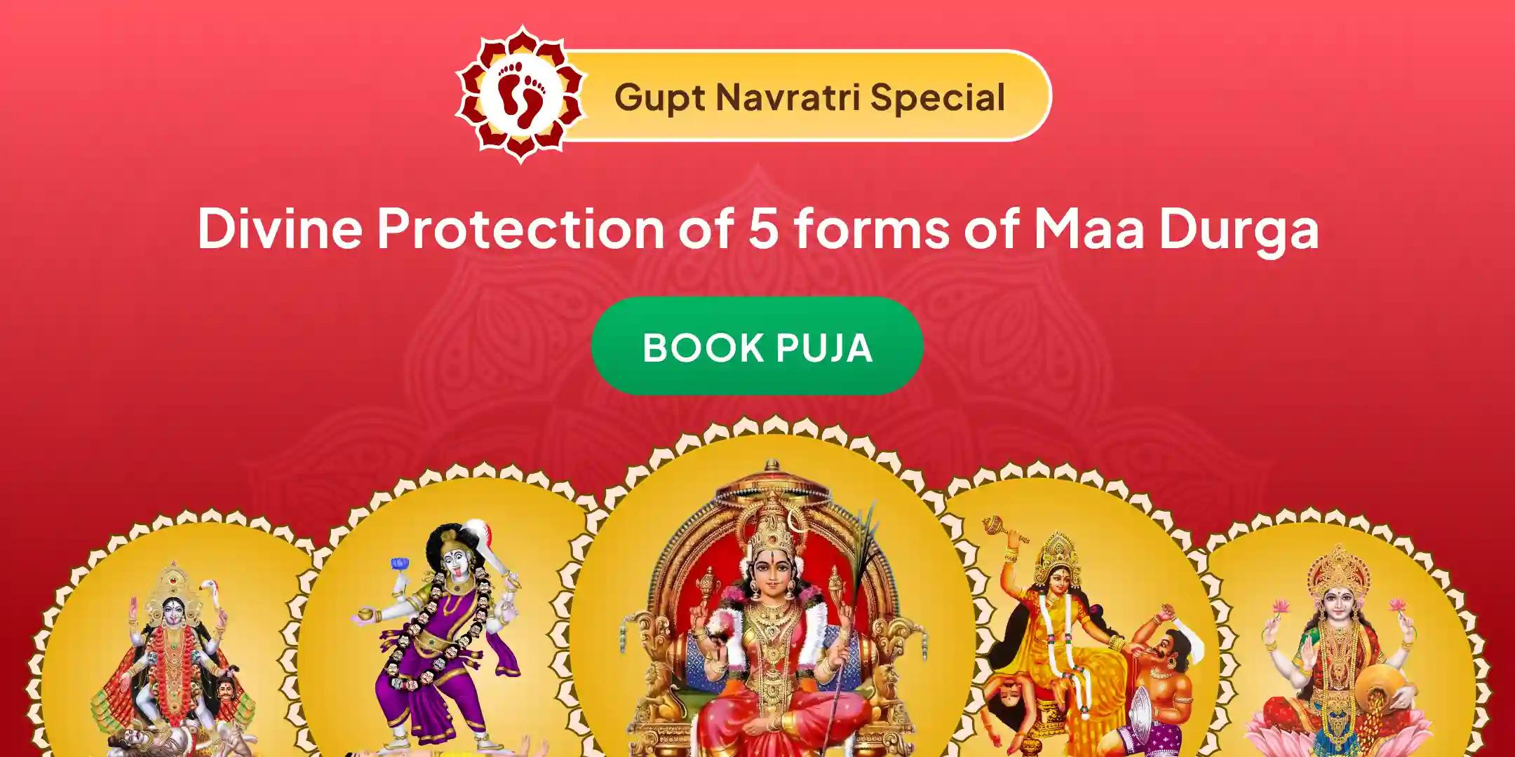 Maa Bagalamukhi, Maa Kali, Maa Tara, Maa Shodashi, and Maa Bhuvaneshwari Shakti Samriddhi Maha Yagya