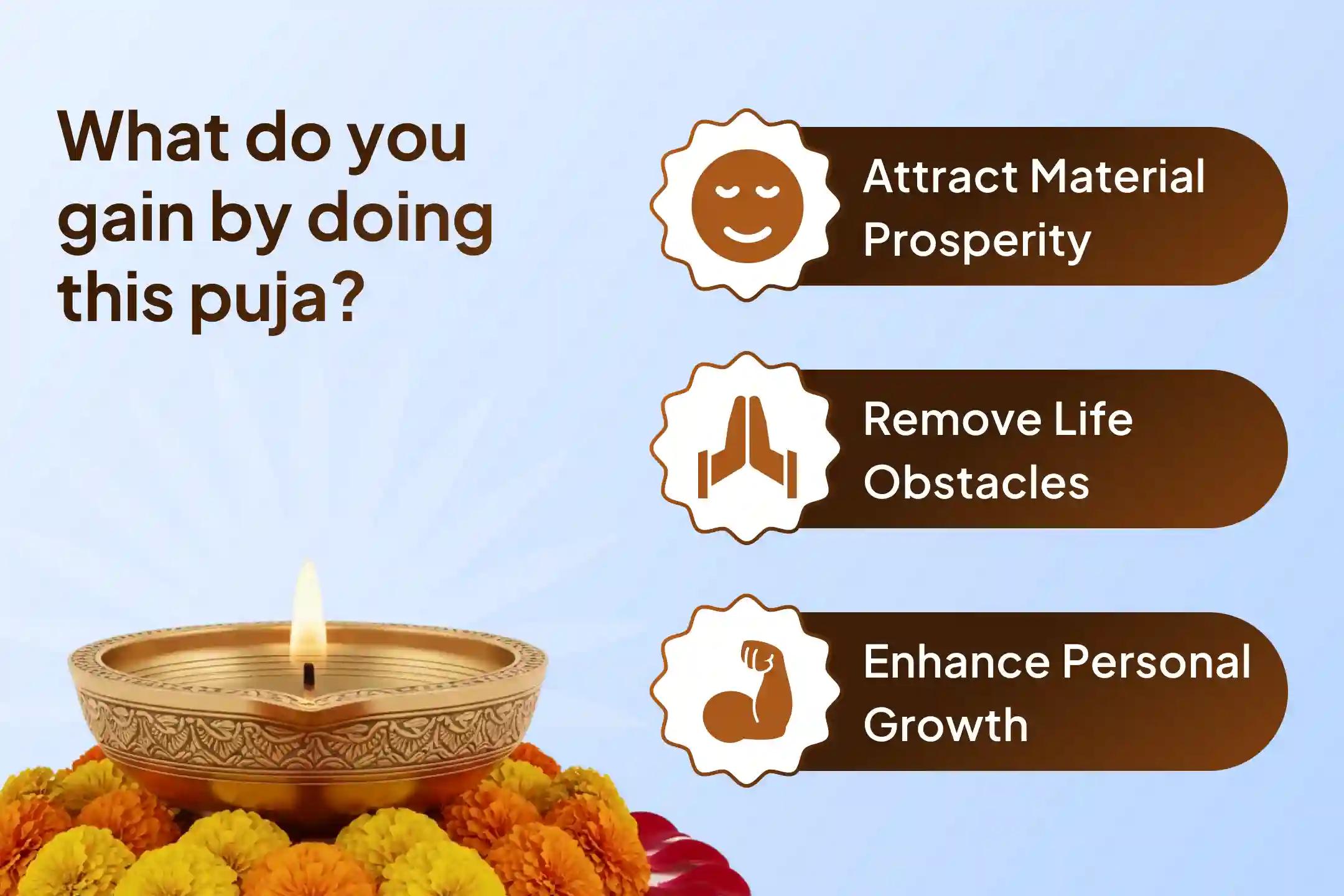 🌺Begin Gupt Navratri with purposeful 3-day Tri Chakra worship of Maa Kamalatmika, Maa Bagalamukhi, and Maa Matangi to support growth, clarity, and worldly stability.