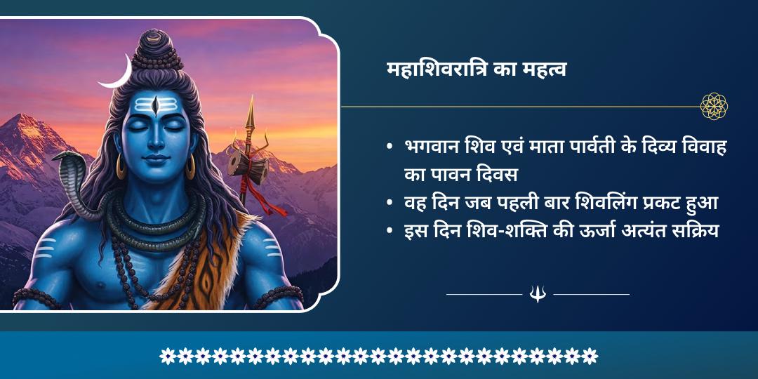 महाशिवरात्रि शिवलिंग महामंत्र साधना एवं शिव आराधना