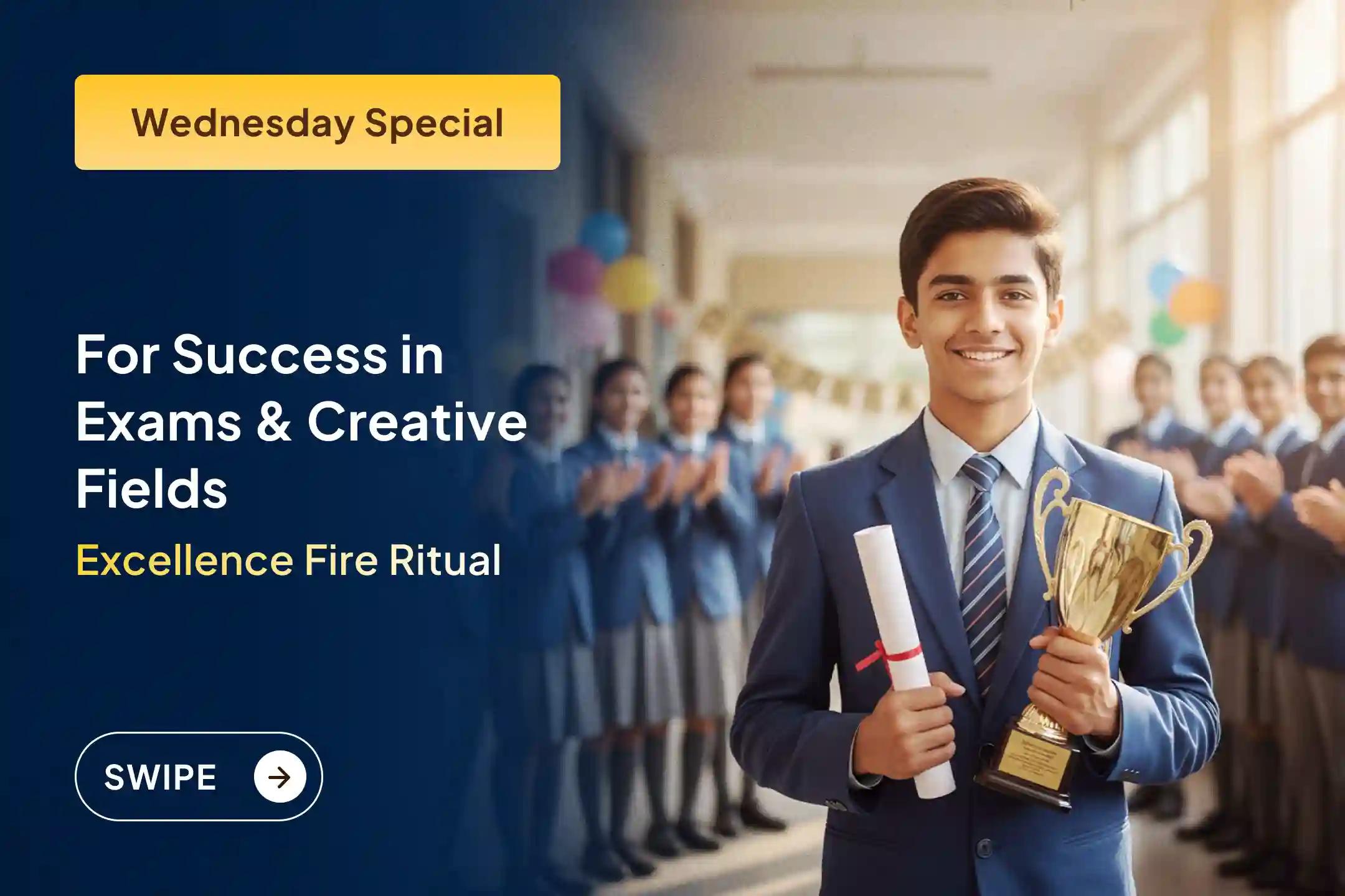 Enhance your learning power, creativity, and exam performance through the divine blessings of the Academic and Creative Excellence Havan. 🌟