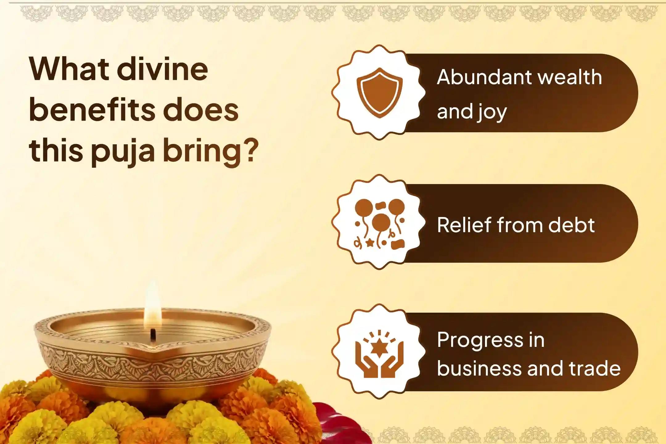 Participate in the Friday Lakshmi Puja Special 11,000 Mahalakshmi Mantra Jaap and Homam to get Blessings for Abundance of Wealth and Bliss in Life