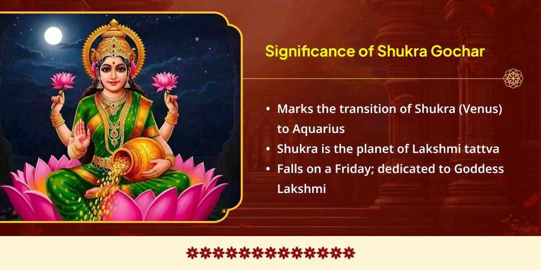 Shukra Gochar Raj Yog Prapti Mahalakshmi Chadhava & Gajalakshmi Aradhana