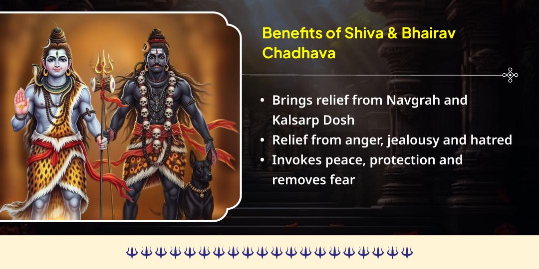 Kalashtami Special Shiv Tri Jyotirling & Bhairav 3 Temple Chadhava