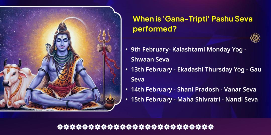 Maha Shivratri Pashupatinath 'Gana-Tripti' Pashu Seva Maha Sankalp