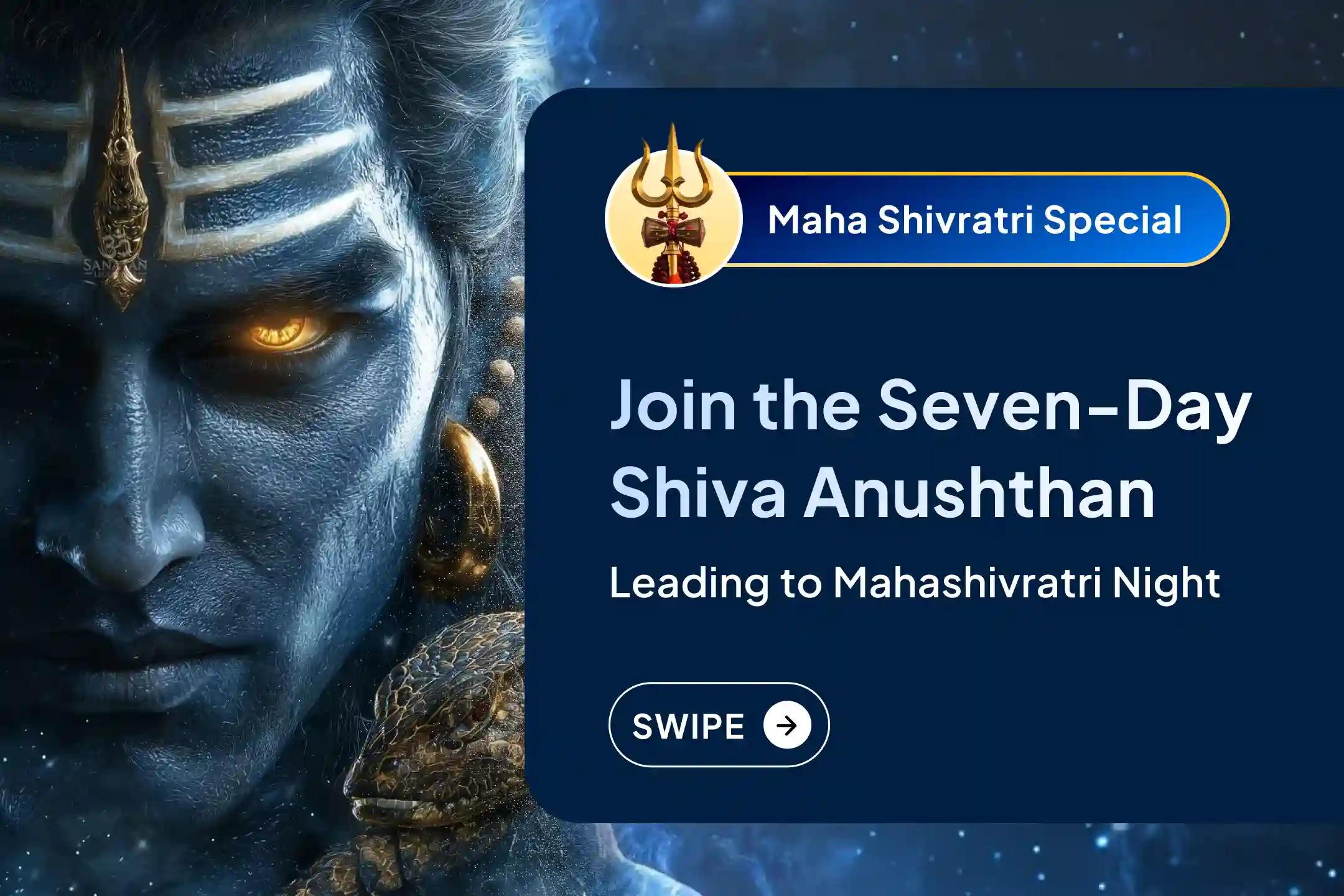 From Kalashtami to Mahashivratri, Invoke the Power of Mahadev in seven sacred days to release karmic burdens and awaken Shiva’s grace.