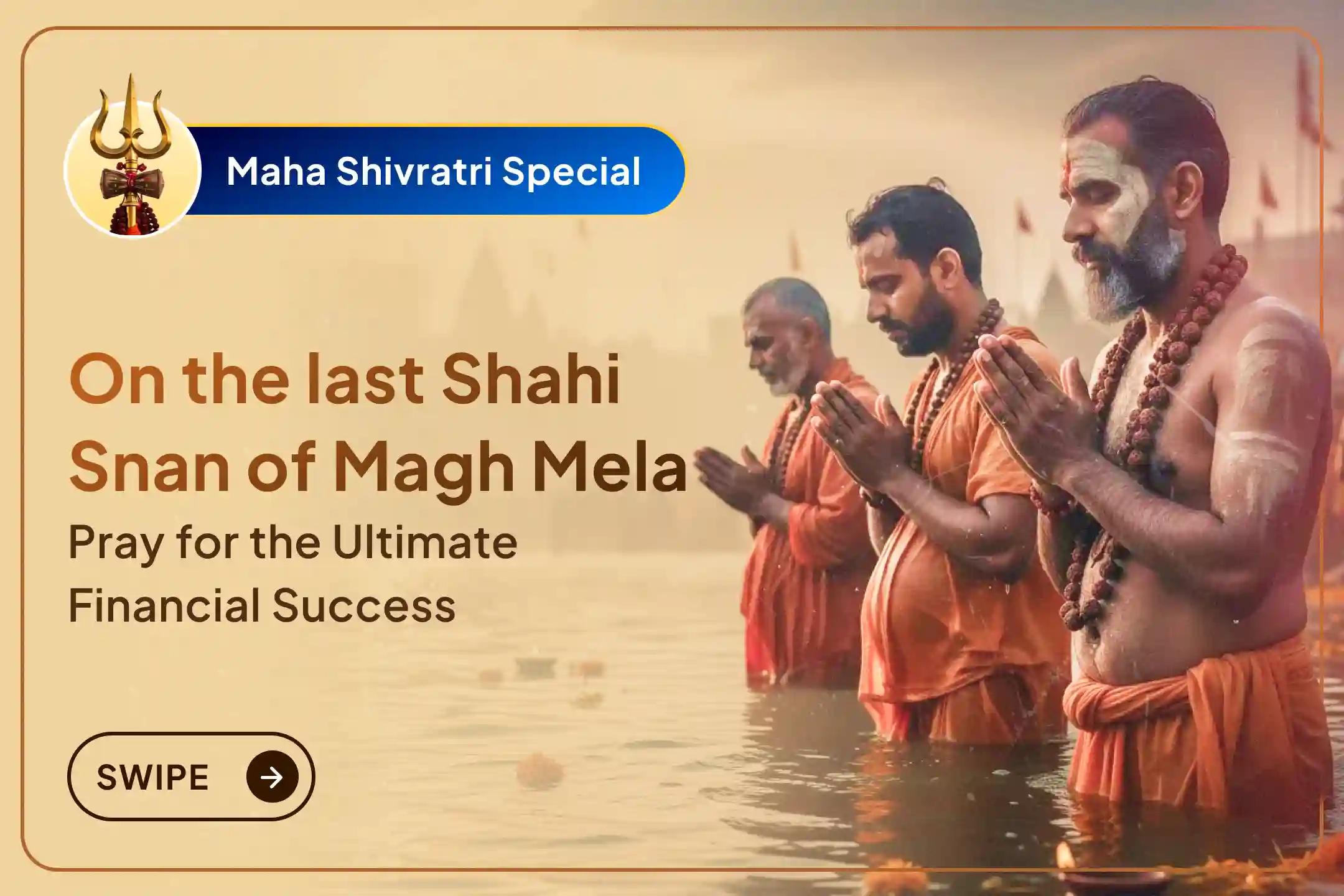 🕉️ On Mahashivratri, the final Shahi Snan of the Magh Mela unfolds on Shiva’s most sacred night - an almost unreal moment when millions gather at Triveni Sangam, and prayer, faith, and destiny quietly come together in the flowing waters 