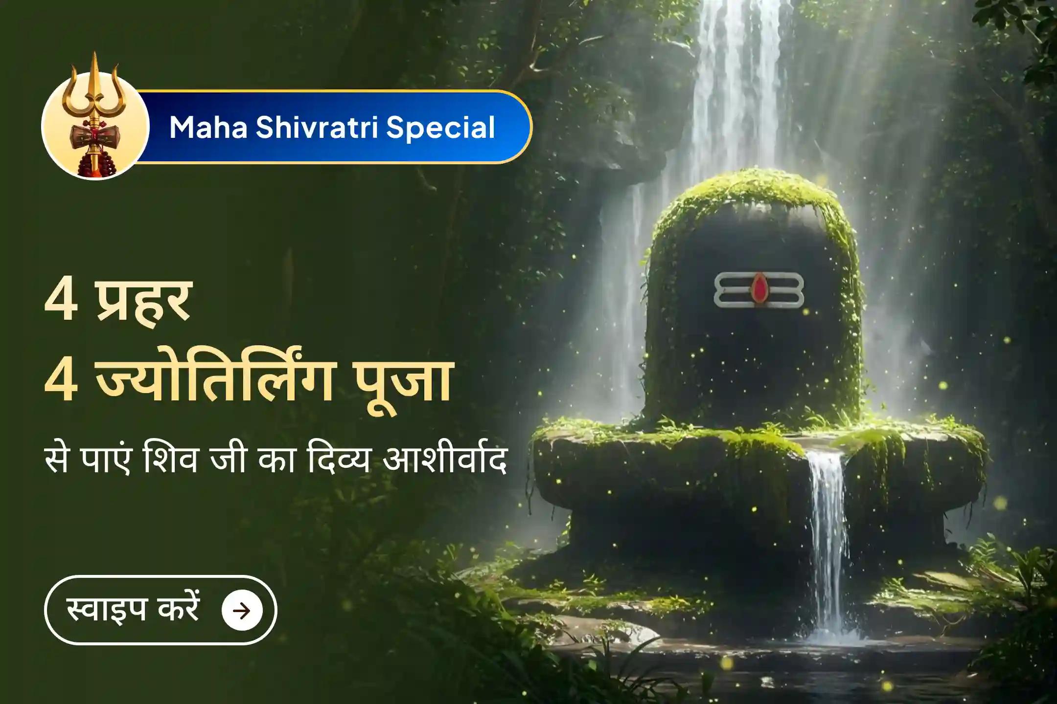 त्र्यंबकेश्वर, ओंकारेश्वर, घृष्णेश्वर और वैद्यनाथ की संयुक्त शिव आराधना से इस महाशिवरात्रि पर संपूर्ण जीवन संतुलन का आशीर्वाद पाएं।