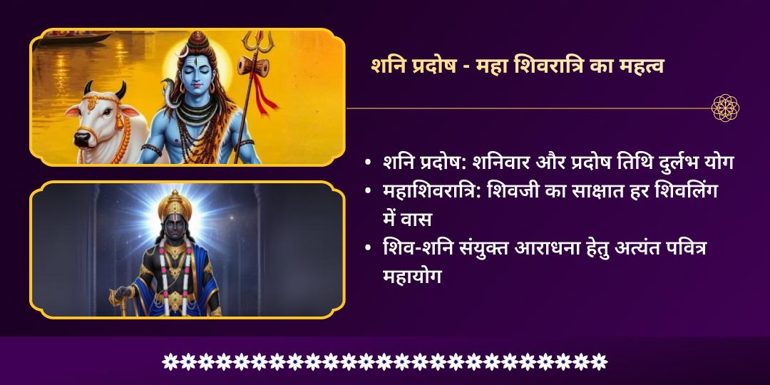 महा शिवरात्रि शनि प्रदोष 4 प्रहर शिव-शनि ग्रह दोष महासुरक्षा चढ़ावा
