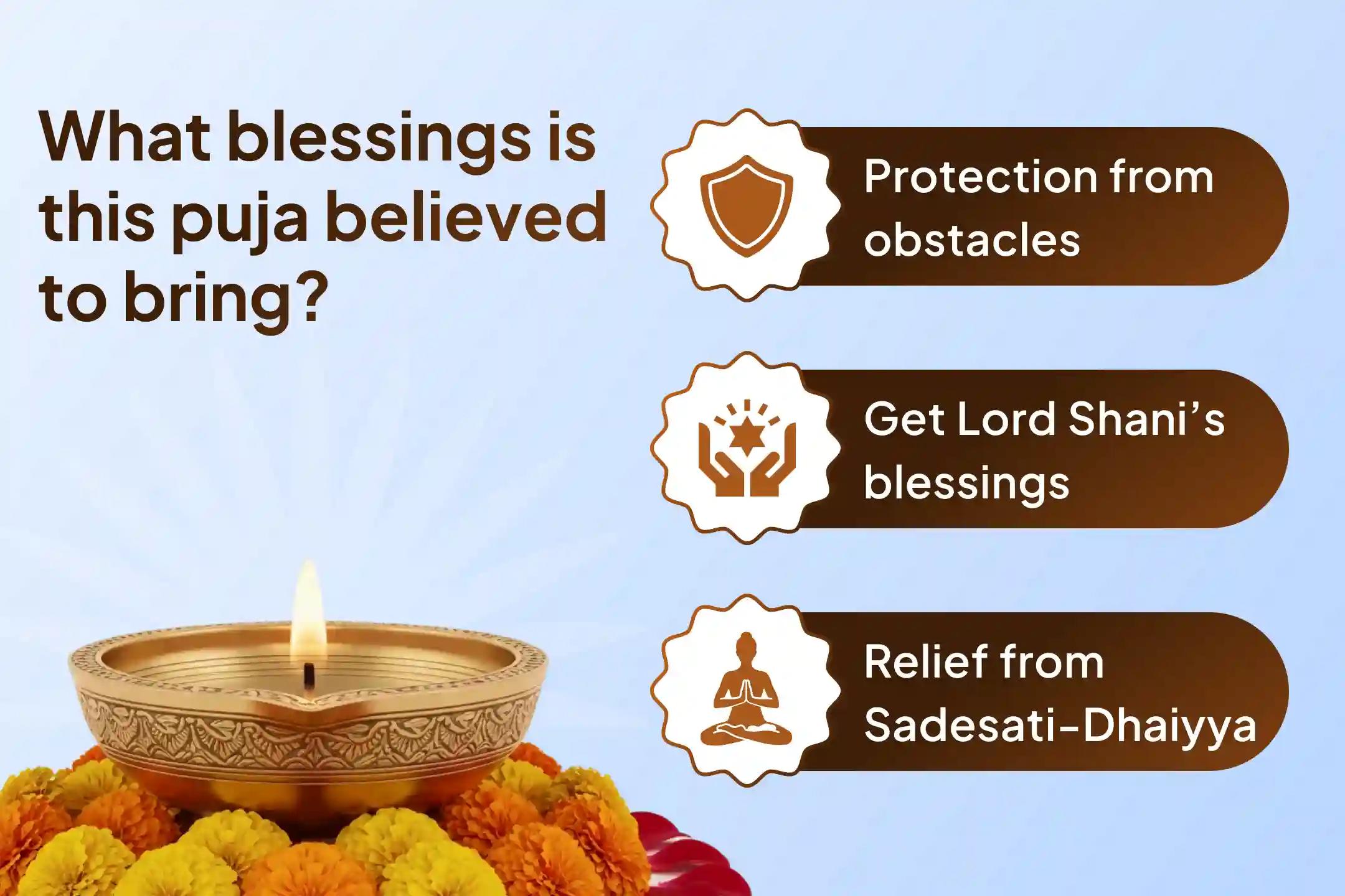 🪔Are your troubles refusing to leave you? Discover the remedy to receive relief through Shani Dev’s blessings - join one of the most powerful rituals, the Shani Shanti Anushthan 
