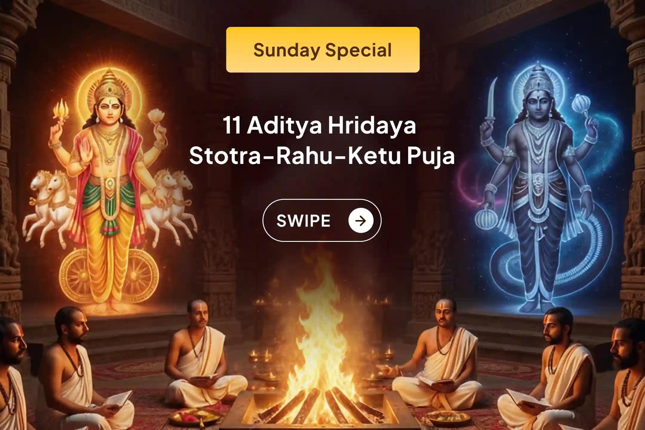 😔 Are invisible obstacles coming in your career? Get the blessing of progress with Surya and Rahu-Ketu Shanti Puja 🔔