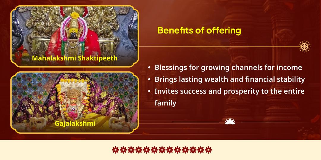 Lakshmi Jayanti Special Mahalakshmi Shaktipeeth & Gajalakshmi Aradhana