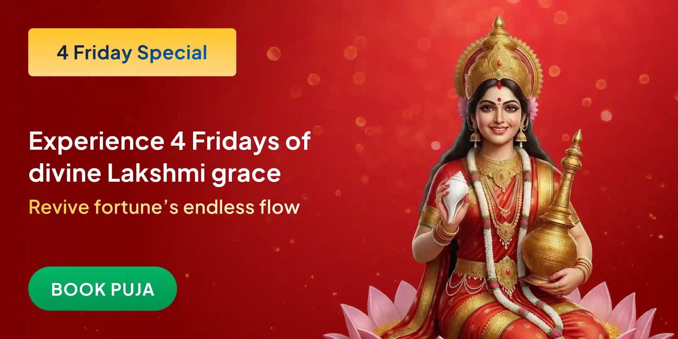 4 Fridays - 11,000 Mahalakshmi Mantra Jaap and Havan