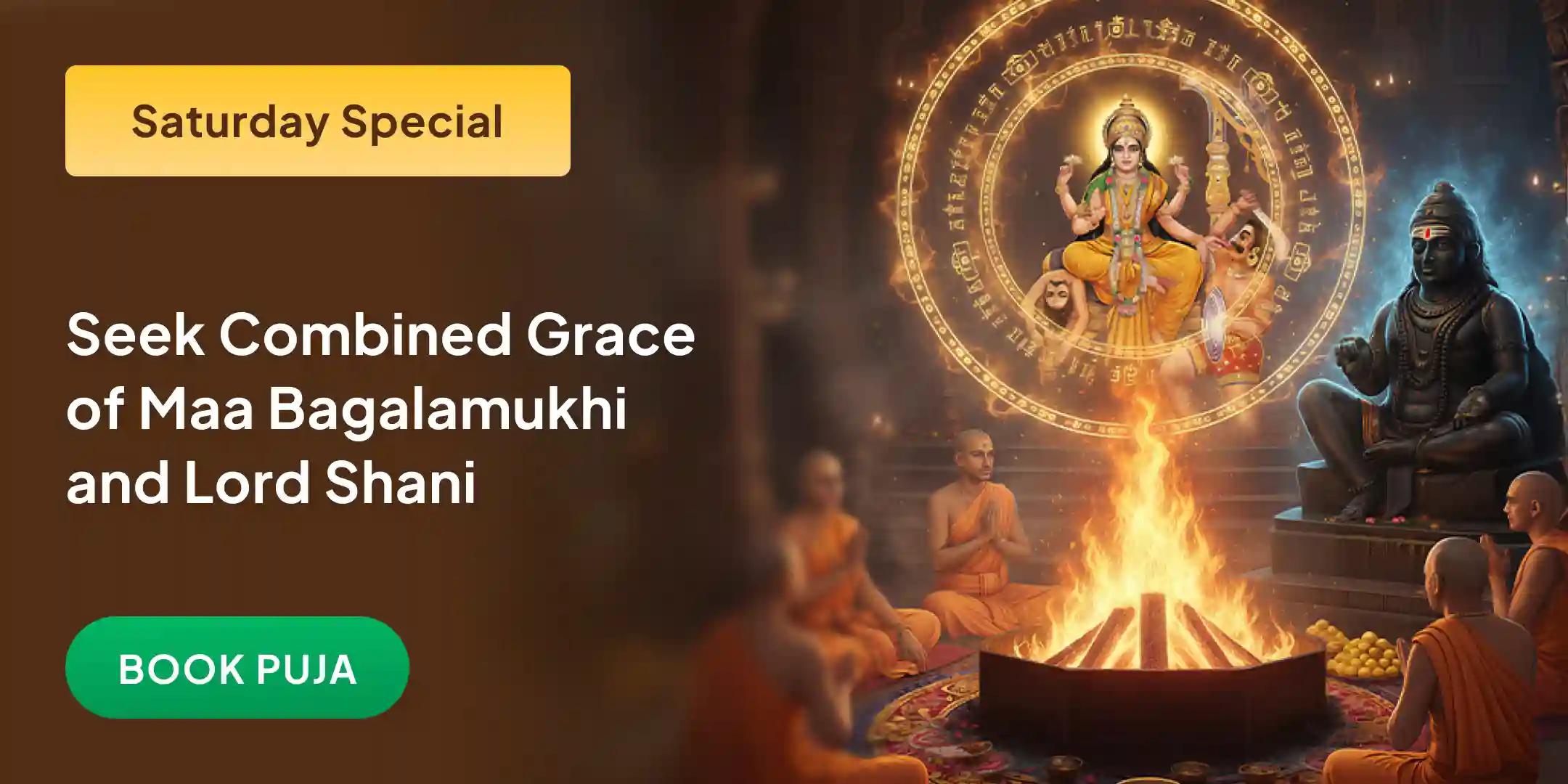 Maa Bagalamukhi Tantra Yukta Havan and Shani Til Tel Abhishek