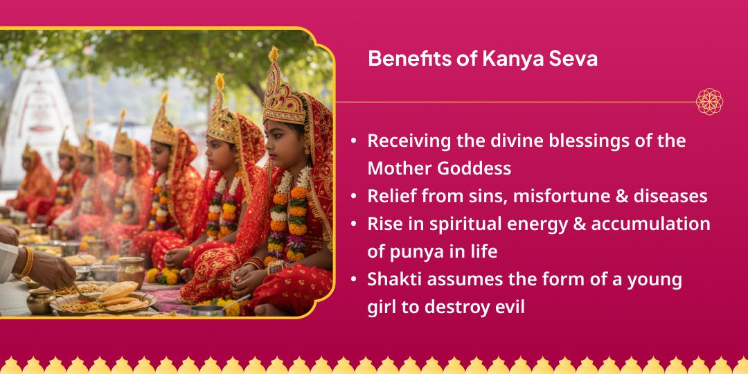 Chaitra Navratri Ashtami–Navami Nav-Kanya Maha Bhoj & Shringar Seva