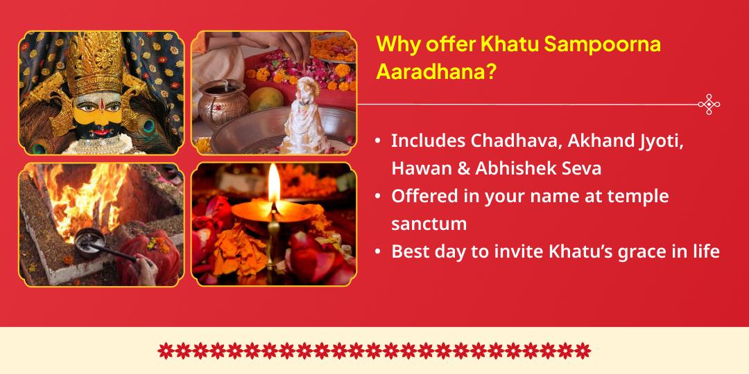Ekadashi Khatu Sampoorna Aaradhana Chadhava, Akhand Jyoti, Hawan, Abhishek Seva