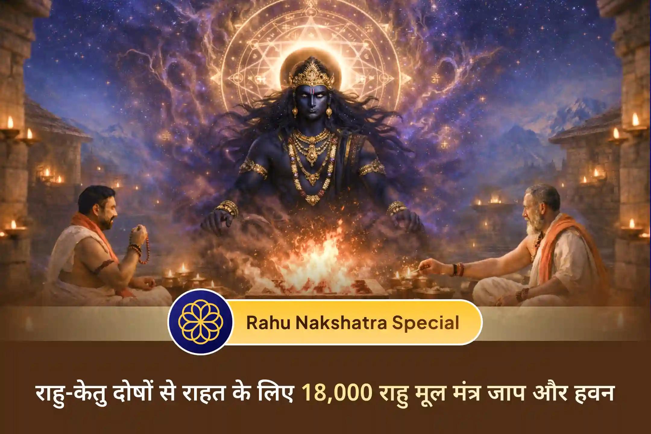 🔱 क्या राहु का प्रभाव बढ़ती चिंता और उलझन का कारण बन रहा है? इस विशेष पूजा के माध्यम से जीवन में पाएँ शक्ति, स्पष्टता और सही दिशा का दिव्य आशीर्वाद।