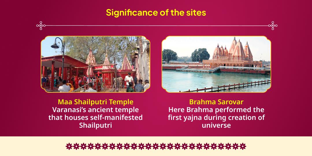 Chaitra Navratri Pratipada Maa Shailputri Chadhava & Brahma Sarovar Deep Prajwalan