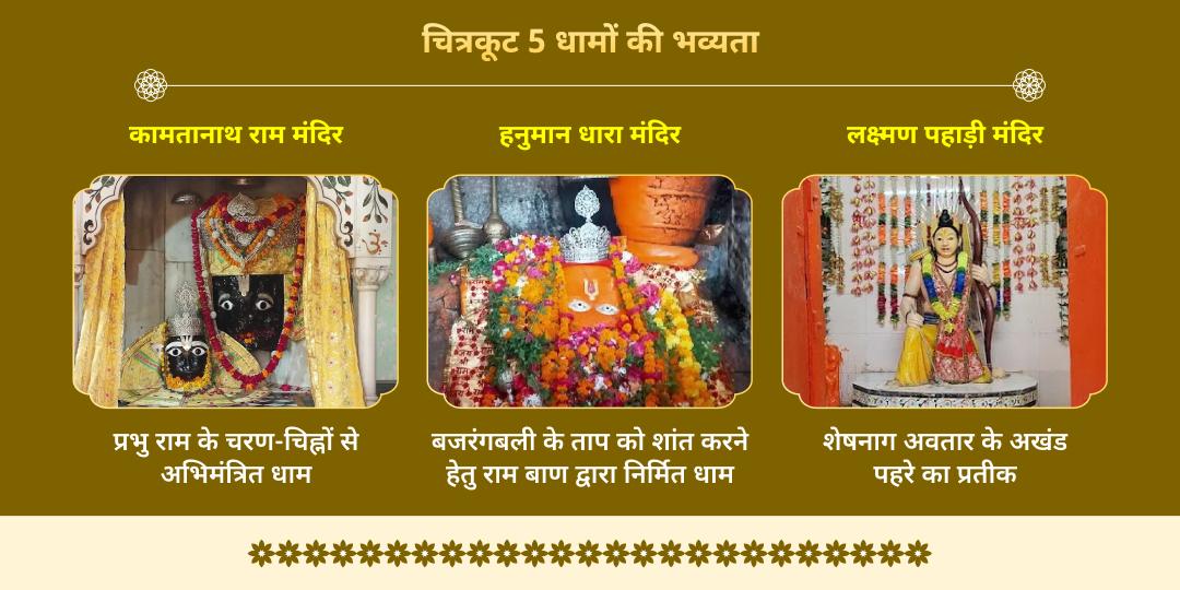 राम नवमी श्री राम वनवासभूमि चित्रकूट 5 धाम चढ़ावा 