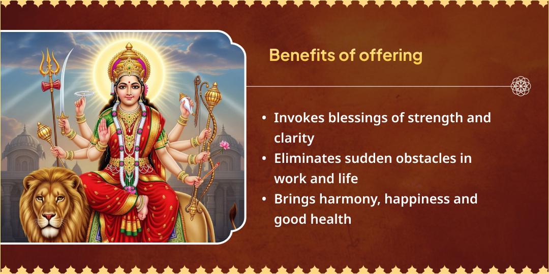 Navratri Shashti Tuesday Mahayog Devi Katyayani Angrakshak Veer Hanuman Chadhava