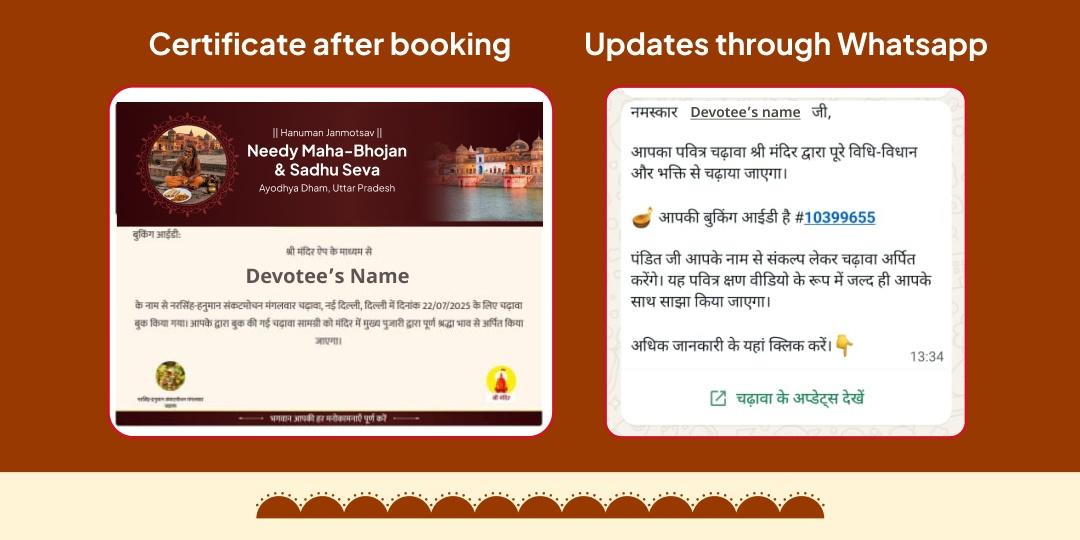 Hanuman Janmotsav Ayodhya Needy Maha-Bhojan & Sadhu Seva