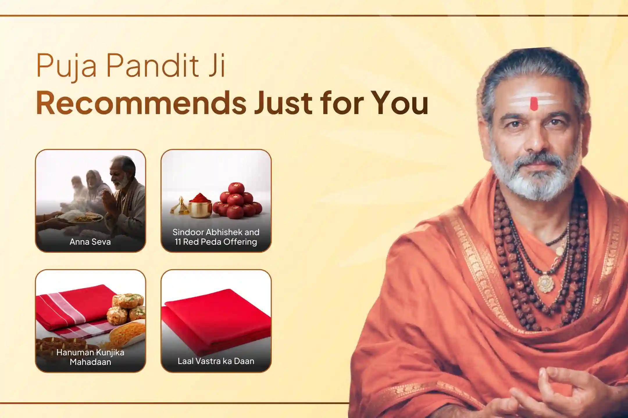 🛕 A once-in-a-year sacred event - 21,000 Hanuman Chalisa Paath and 23000 Shani Mool Mantra recited by 121 brahmins on Hanuman Janmotsav. Be among the few to receive immense blessings of strength and fierce protection