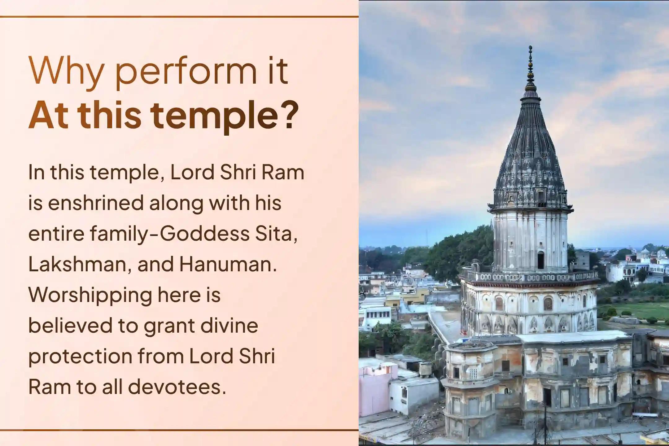 ✨Don’t miss the Auspicious occasion of Ram Navami that comes only once a year - Celebrate Shri Ram’s Birth Anniversary through powerful rituals performed at his birthplace - Ayodhya 