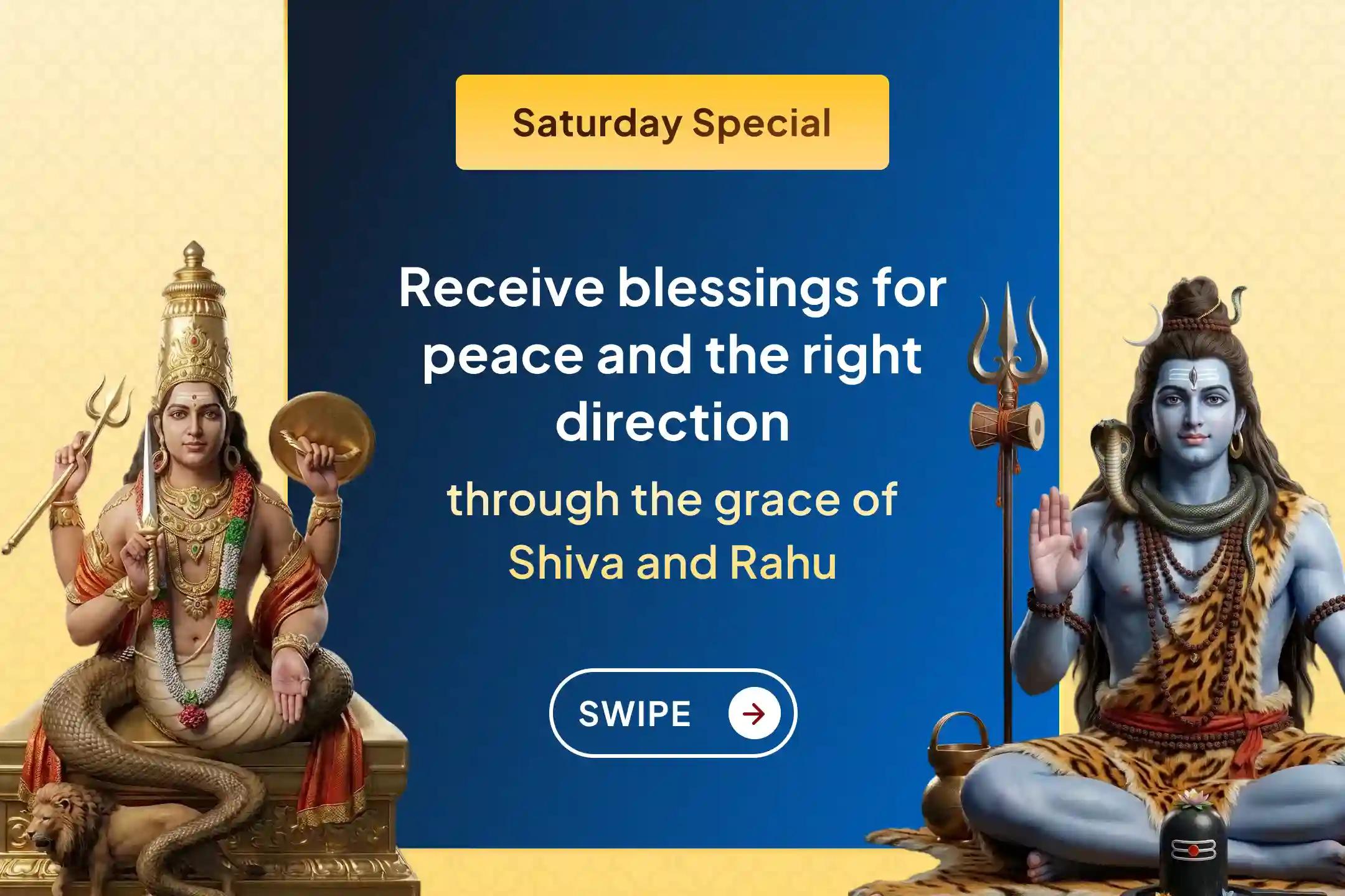 If repeated wrong decisions, mental stress, and instability are troubling you, then through this special puja, receive blessings for peace of mind, balance, and the ability to make the right decisions.
