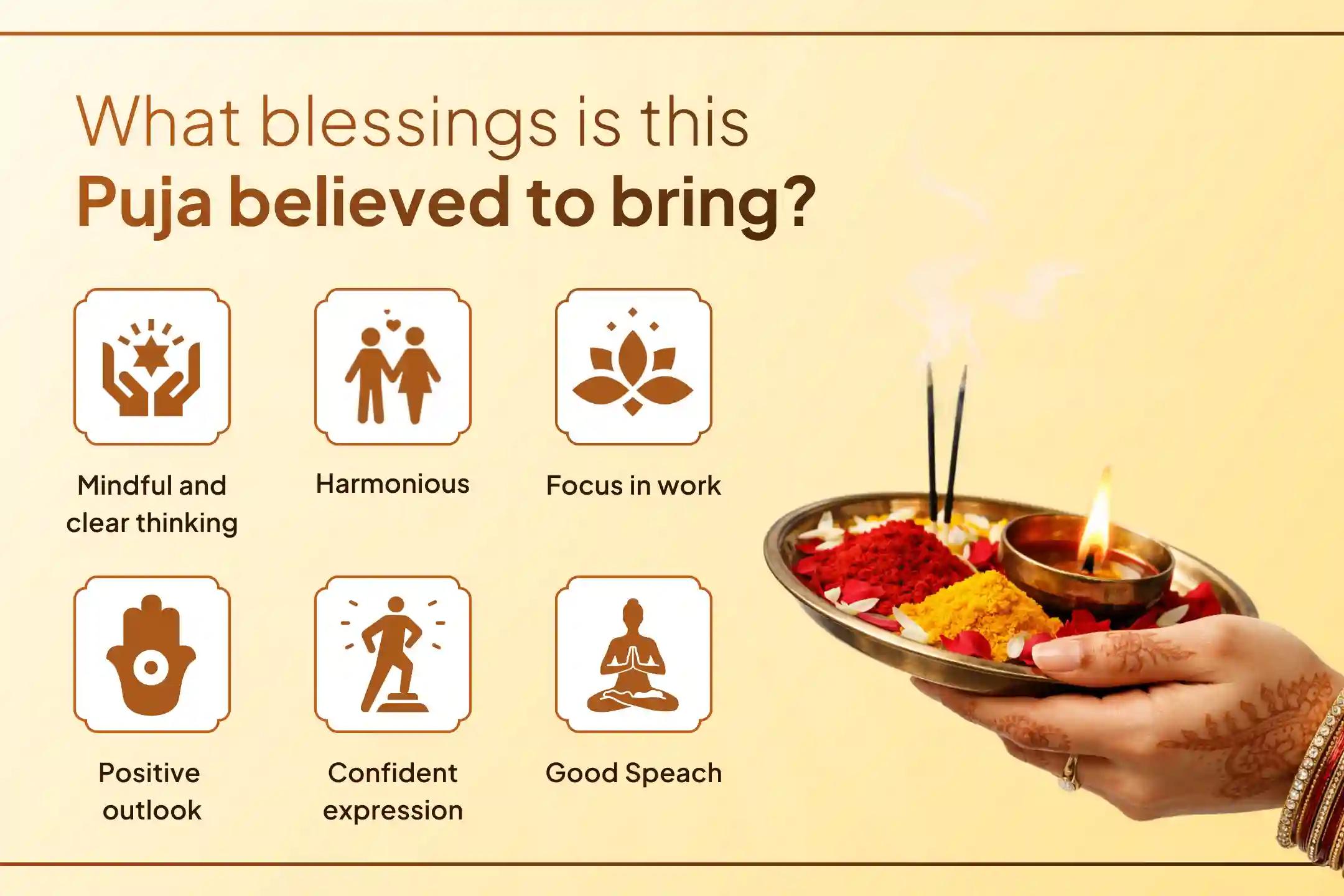 🙏 Do you often find yourself speaking negatively about your own future or struggling to find the right words when it matters most? Receiving the blessings of Maa Saraswati and Maa Matangi can transform your speech into a source of power and positivity. 