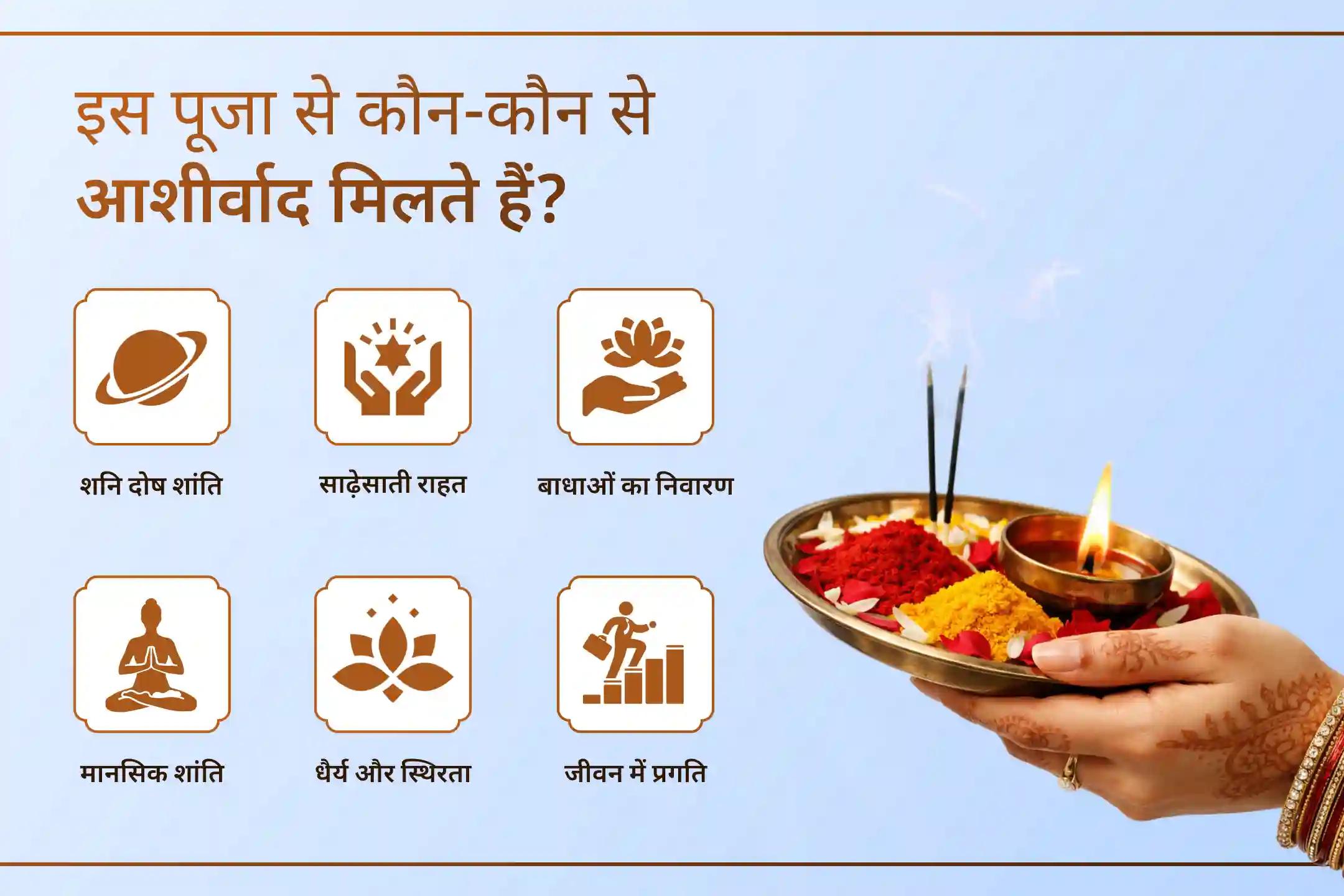  शनि उदय के साथ बढ़ते प्रभाव को संभालने का सही समय आ गया है—इस शनिवार जुड़ें इस दिव्य शनि महापूजा से और पाएं बाधाओं से राहत, मन की शांति और आगे बढ़ने की नई शक्ति।