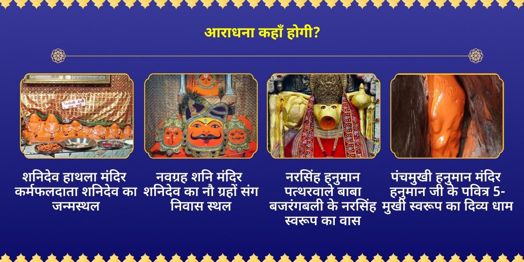 शनि उदय वक्र दृष्टि सुरक्षा शनि-हनुमान आराधना  